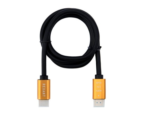 Кабель HDMI - HDMI 2.0 1м (GOLD) Rexant 17-6102