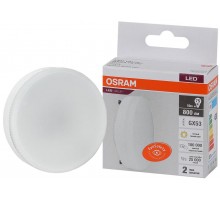 Лампа светодиодная LED Value LVGX5375 10SW/830 230В GX53 10х1 RU OSRAM 4058075582064