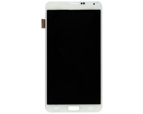 Дисплей (экран) в сборе с тачскрином для Samsung Galaxy Note 3 LTE N9005 белый (Premium LCD)