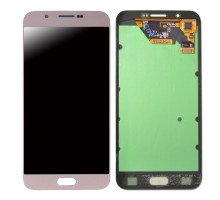 Дисплей (экран) в сборе с тачскрином для Samsung A800F (A8 2015) (золото) OLED