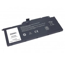 Аккумулятор OEM (совместимый с 9HRXJ, F7HVR) для ноутбука Dell Inspiron 15-7537 14.8V 58Wh (3900mAh) черный