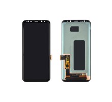 Дисплей (экран) в сборе с тачскрином для Samsung Galaxy S8 Plus G955F черный (OLED)