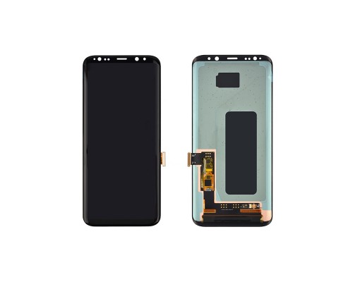 Дисплей (экран) в сборе с тачскрином для Samsung Galaxy S8 Plus G955F черный (OLED)