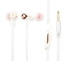 Гарнитура Langsdom EH360 In-Ear Headphones розовая, коробка