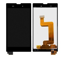 Дисплей (экран) в сборе с тачскрином для Sony Xperia T3 D5103, D5102, D5106, M50w черный