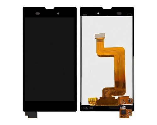 Дисплей (экран) в сборе с тачскрином для Sony Xperia T3 D5103, D5102, D5106, M50w черный