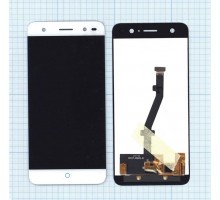 Дисплей (экран) в сборе с тачскрином для ZTE Blade V7 Lite белый