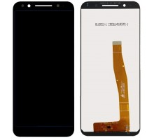 Дисплей (экран) в сборе с тачскрином для Alcatel 3 5052D черный