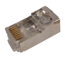 Джек комп. RJ45 8P-8C кат.5е (с экраном) (уп.100шт) REXANT 05-1023