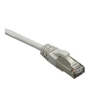 Патч-корд FTP кат.5E 4х2 26AWG (7х0.16мм) Cu LSZH сер. 0.5м SUPRLAN 10-0715