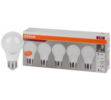 Лампа светодиодная LED Value LVCLA60 7SW/865 грушевидная матовая E27 230В 2х5 RU (уп.5шт) OSRAM 4058075577688