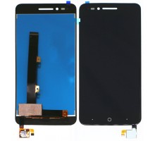 Дисплей (экран) в сборе с тачскрином для ZTE Blade A610 rev 318 черный