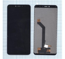 Дисплей (экран) в сборе с тачскрином для Xiaomi Redmi S2, Y2 черный