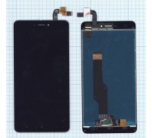 Дисплей (экран) в сборе с тачскрином для Xiaomi Redmi Note 4X черный (Premium LCD)