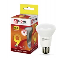 Лампа светодиодная LED-R63-VC 9Вт 230В E27 3000К 810лм IN HOME 4690612024301