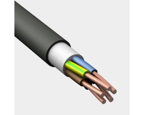 Кабель ППГнг(А)-HF 5х4 (N PE) 0.66кВ (м) Конкорд 4677