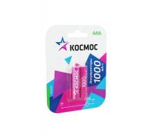 Аккумулятор AAA/R03 NI-MN 1000мА.ч BP-2 (блист.2шт) Космос KOCR03NIMH(1000MAH)