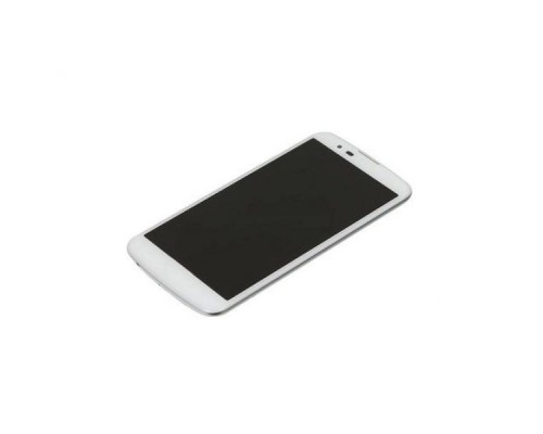 Дисплей (экран) в сборе с тачскрином для LG K410/K430DS (K10/K10 LTE) белый