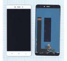 Дисплей (экран) в сборе с тачскрином для Xiaomi Redmi Note 4/Note 4 Pro белый (Premium LCD)