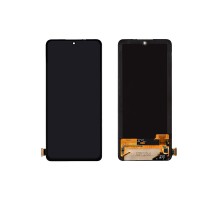 Дисплей (экран) в сборе с тачскрином для Xiaomi Redmi Note 10 Pro черный (Premium LCD)