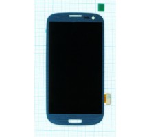 Дисплей (экран) в сборе с тачскрином для Samsung Galaxy S3 4G I9305 Metallic Blue