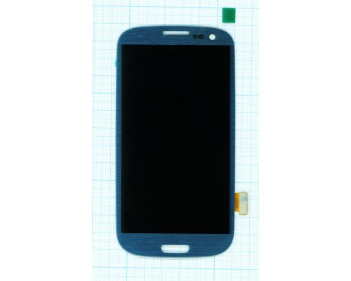 Дисплей (экран) в сборе с тачскрином для Samsung Galaxy S3 4G I9305 Metallic Blue