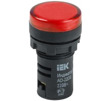 Арматура светосигнальная AD-22DS 230В красн. IEK BLS10-ADDS-230-K04