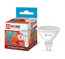 Лампа светодиодная LED-JCDR-VC 11Вт 4000К нейтр. бел. GU5.3 990лм 230В IN HOME 4690612020358