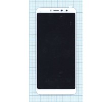 Дисплей (экран) в сборе с тачскрином для Xiaomi Redmi S2, Y2 белый