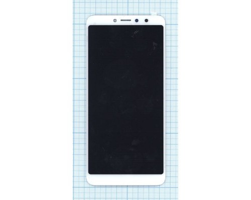 Дисплей (экран) в сборе с тачскрином для Xiaomi Redmi S2, Y2 белый (Premium LCD)