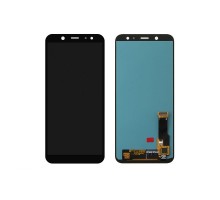 Дисплей (экран) в сборе с тачскрином для Samsung Galaxy A6 2018 SM-A600 черный OLED