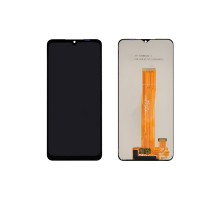 Дисплей (экран) в сборе с тачскрином для Samsung Galaxy M12 M127F черный (Premium SC LCD)