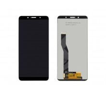 Дисплей (экран) в сборе с тачскрином для ZTE Nubia Z18 Mini черный