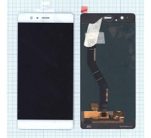 Дисплей (экран) в сборе с тачскрином для Huawei P9 Plus белый