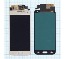 Дисплей (экран) в сборе с тачскрином для Samsung Galaxy E5 SM-E500 золотой