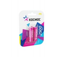 Аккумулятор AA/R6 NI-MN 2500мА.ч BP-2 (блист.2шт) Космос KOCR6NIMH2500MAH2BL