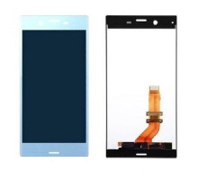 Дисплей (экран) в сборе с тачскрином для Sony Xperia XZs голубой