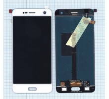 Дисплей (экран) в сборе с тачскрином для ZTE Blade V8 белый