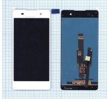 Дисплей (экран) в сборе с тачскрином для Sony Xperia E5 (F3311) белый