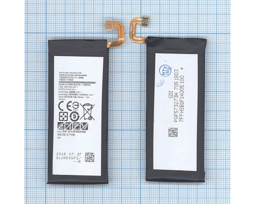 Аккумуляторная батарея (аккумулятор) EB-BW201ABE для Samsung Golden 3 (SM-W2016) 2000mAh 3.85V