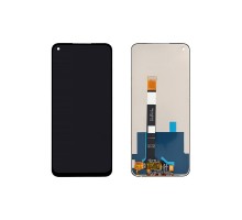 Дисплей (экран) в сборе с тачскрином для Realme 8 5G черный