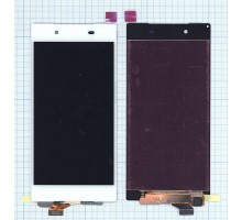 Дисплей (экран) в сборе с тачскрином для Sony Xperia Z5, Z5 Dual белый