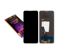 Дисплей (экран) ZeepDeep ASIA в сборе с тачскрином для Xiaomi Redmi 9 черный