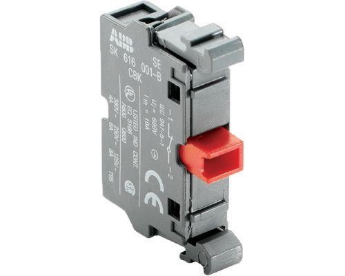 Блок контактов MCB-01 фронт. монтаж 1Н3 ABB 1SFA611610R1010