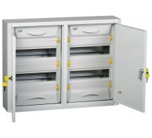 Корпус металлический ЩРн-2х24з-0 36 УХЛ3 IP31 PRO IEK MKM15-N-2X24-31-ZU