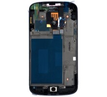 Дисплей (экран) в сборе с тачскрином для LG Nexus 4 черный с рамкой