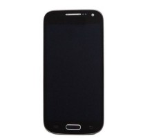 Дисплей (экран) в сборе с тачскрином для Samsung Galaxy S4 mini i9190 i9192 с рамкой (Black Edition)