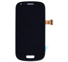 Дисплей (экран) в сборе с тачскрином для Samsung Galaxy S3 III Mini I8190 черный