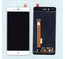 Дисплей (экран) в сборе с тачскрином для ZTE Nubia Z17 Mini (белый)