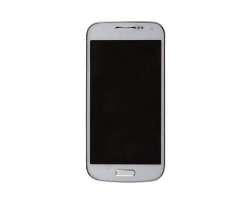 Дисплей (экран) в сборе с тачскрином для Samsung Galaxy S4 mini белый